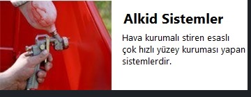 Alkid Sistemler