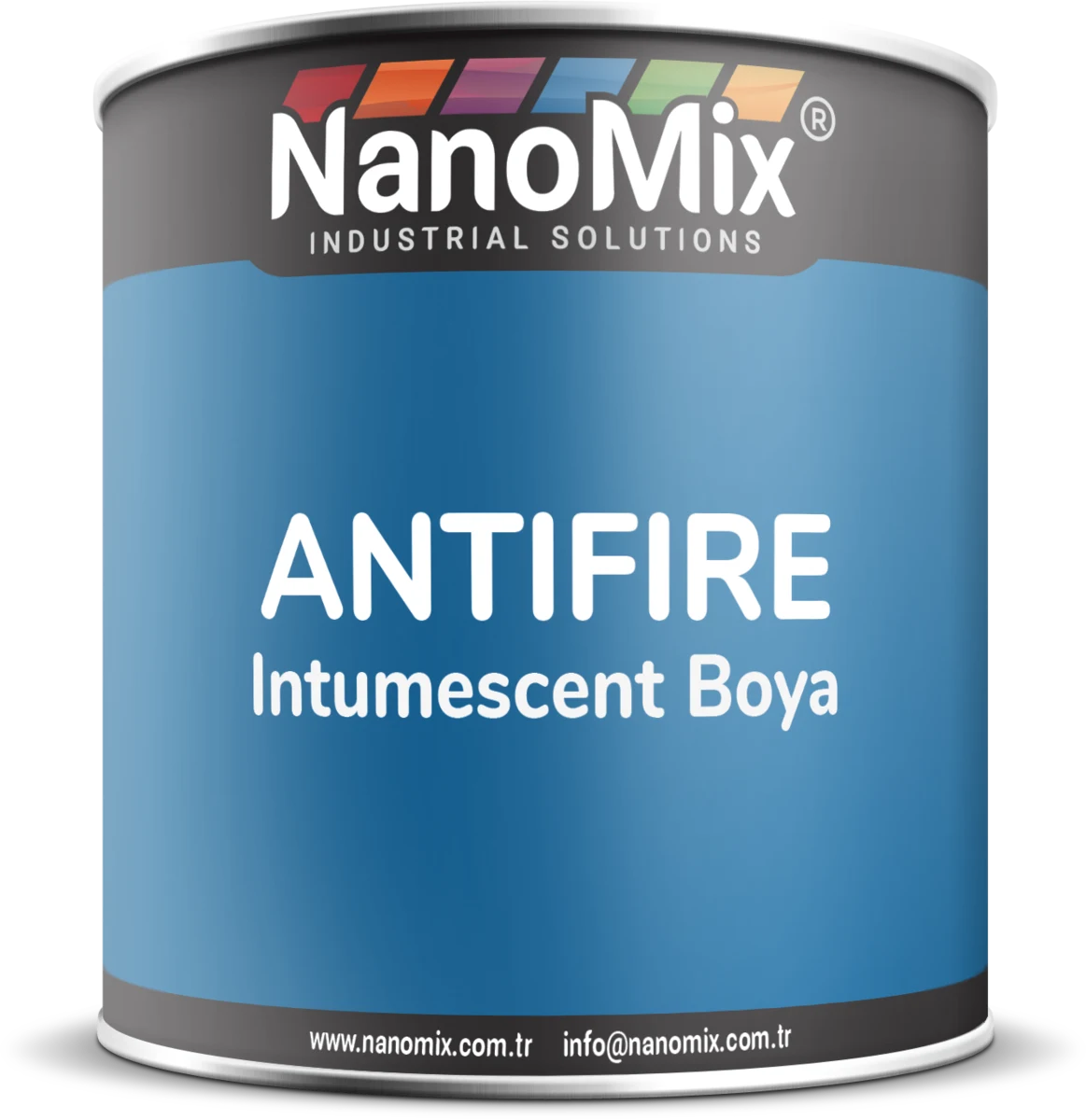 Nanomix Antifire Intumescent Boya ürün ambalajı