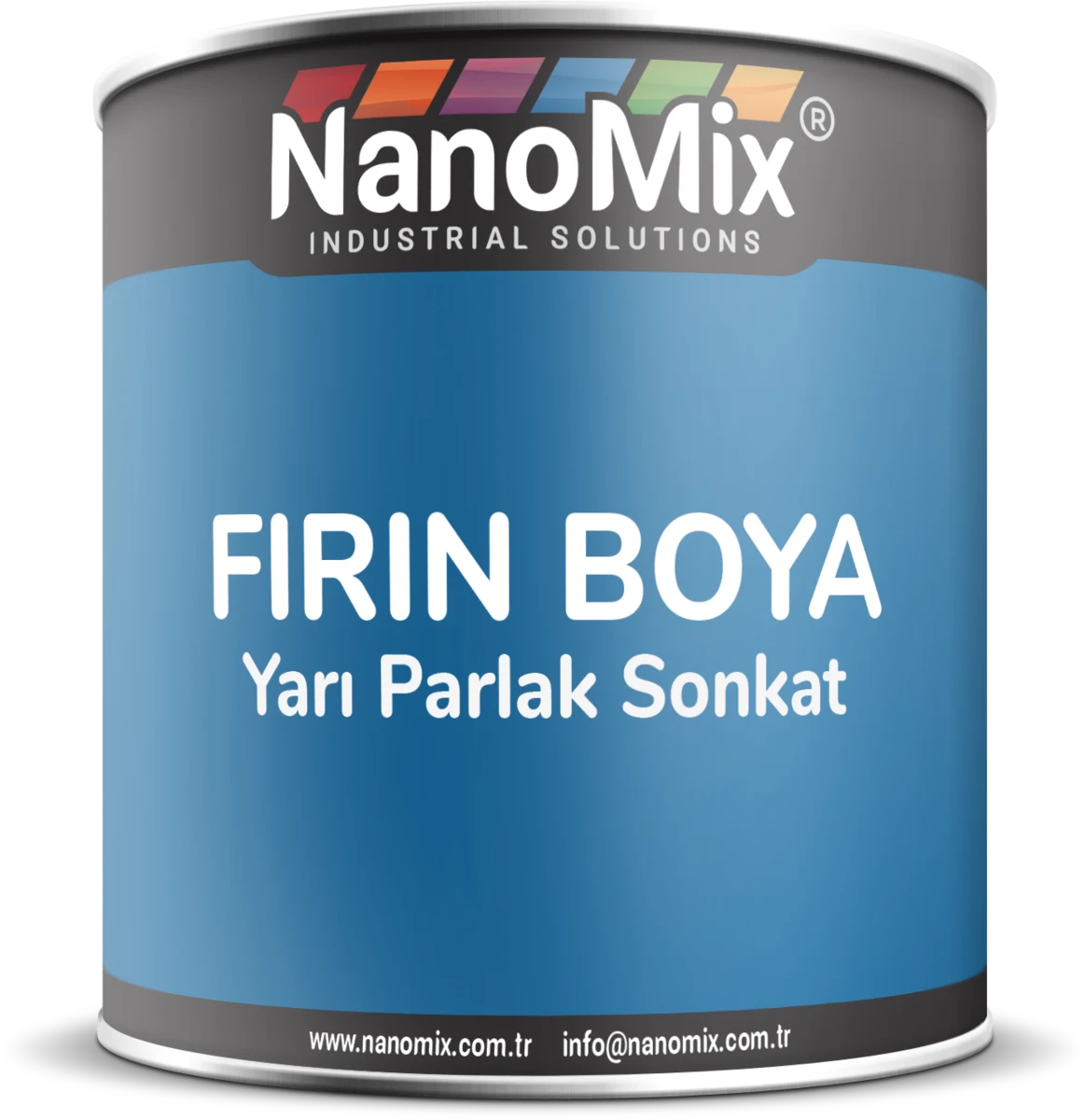 Nanomix Fırın Yarı Parlak Boya ürün ambalajı