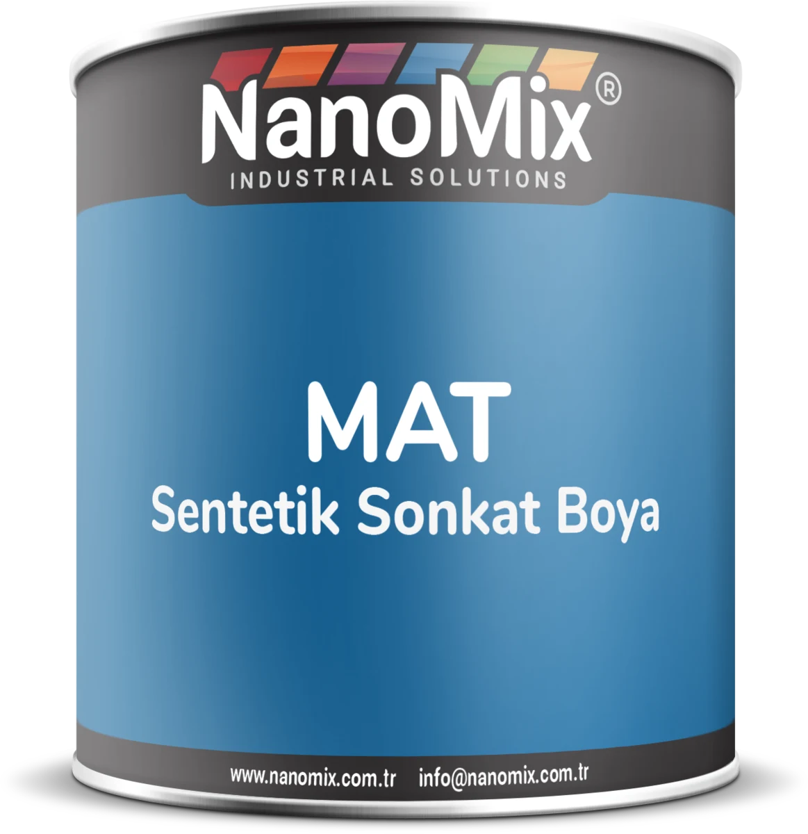 Nanomix Mat Dekoratif Sentetik Boya ürün ambalajı